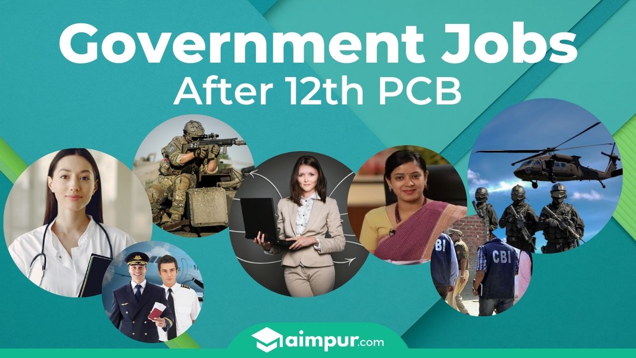Government Jobs After 12th PCB - Biology Career Option