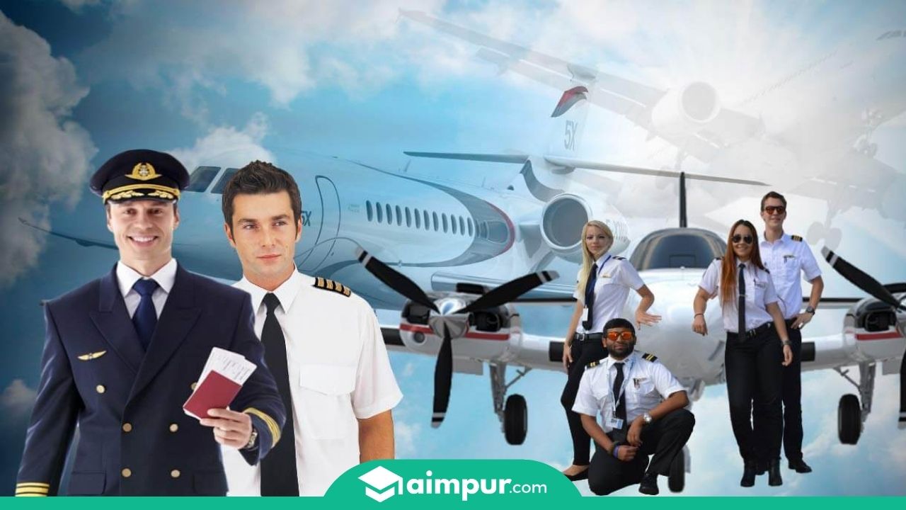 6 Pilot with sky background: How to Become a Pilot in India After 12th